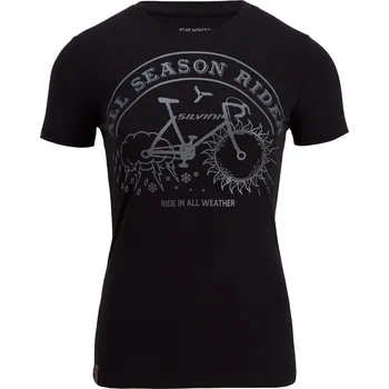 cyklistický dres Silvini dámský cyklo dres volného střihu Pelori WD1630 charcoal-grey Velikost: XS