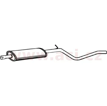 Střední díl výfuku ASSO/VENEPORTE ACI V 13.55294