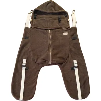 Cestovní adaptér Monkey Mum® Zateplovací fleecová kapsa na nosítko nebo do kočárku Carrie - Ježeček Malá/ý