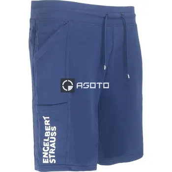 Pánské kraťasy Engelbert Strauss e.s.trail modré pánské teplákové kraťasy 100% Ba 48