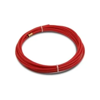 Příslušenství ke svářečce Sherman Teflonová trubička- červená - pro drát 1,0 - 1,2 mm - 2,0 x 4,0 - 3 metry