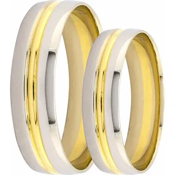 Prsten Zlaté snubní prsteny C1321-WYW