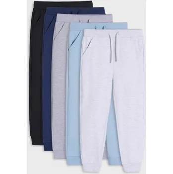 Chlapecké oblečení Sinsay - Tepláky 5 pack - šedá - 8527N-09M - 8527N-09M-104