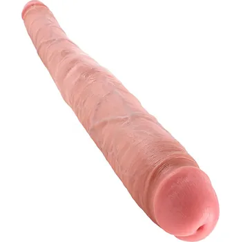 Dildo Pružné dvojité dildo King Cock 16"
