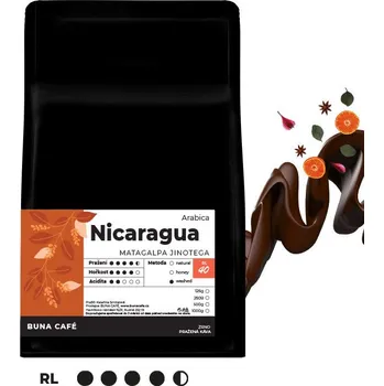 Káva BUNA CAFÉ Nicaragua, Matagalpa Jinotega, RL40, 1000g