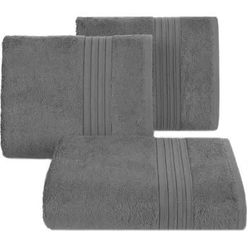 Ručník BAVLNĚNÝ RUČNÍK AURA 50X90 CM TMAVĚŠEDÁ
