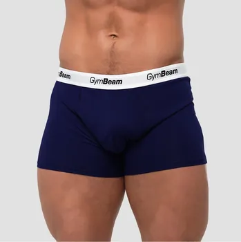 Boxerky GymBeam Pánské boxerky Essentials 3Pack Navy L
