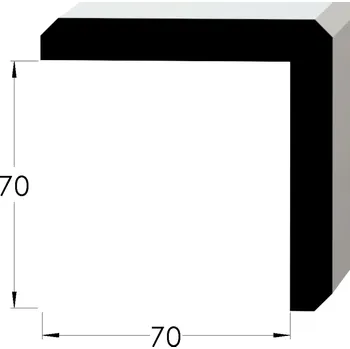přechodová lišta Lišta krycí RF7070/240