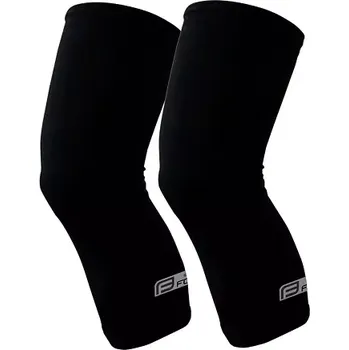 Cyklistické oblečení FORCE Návleky na kolena Force Race lepené, Ital velikost XS