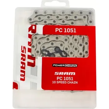 Řetěz na kolo Sram Řetěz Sram PC-1051, 10s, 144 článků, spojka PowerChain II, PowerLock
