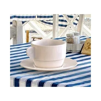 Outdoor vaření Nerozbitný šálek na kávu 160 ml s talířkem