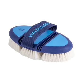 Čištění pro koně Waldhausen Kartáč Flex jemný přírodní