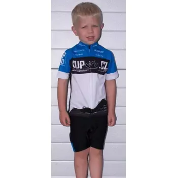 Cyklistické oblečení Eleven Dětský dres Kupkolo - Eleven - modrá velikost 116-122