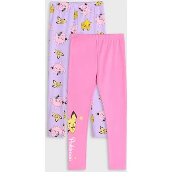 Dívčí spodní prádlo Sinsay - Sada 2 legín Pokémon - růžová - 605CY-30X - 605CY-30X-104-1