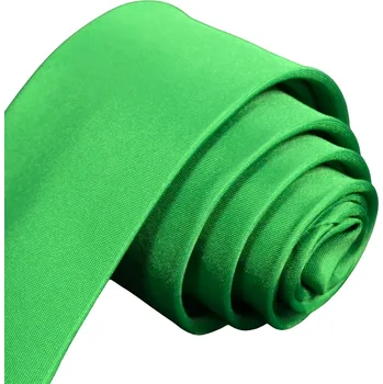 Kravata Pánská kravata K1 - vzor 40 - ZELENÁ - MATNÁ