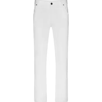 Pánské kalhoty James & Nicholson (Daiber) Pánské strečové kalhoty JN3002 - Bílá | 42