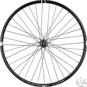 Zapletené kolo FORCE 27,5" Zapletené kolo FORCE XC DISC 584x19 HBM/FHM3050-CL 36d náboj Přední - rychloupínák uchycení kotouče Center Lock