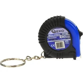 Měřicí přístroj GEKO Svinovací metr 2mx6mm s klíčenkou