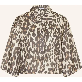 Mrs & Hugs Dámská Lněná Košilová Halenka, krémová / režná /...