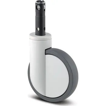 Pojezdové kolečko Integral TENTE Kolečko pro nemocniční lůžka 200mm, s brzdou, uchycení s pevným čepem, 2046UAX200R26-28S45