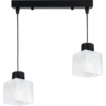 Závěsné stropní svítidlo ZÁVĚS E27 LUSTR Skleněné 2