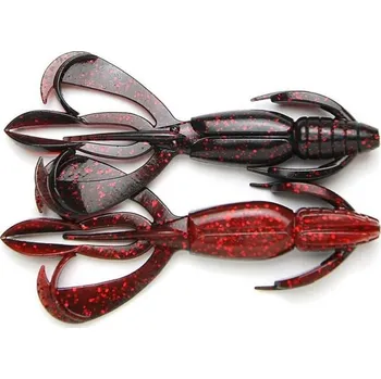 Rybářský háček 7ks - Gumová Nástraha Keitech Crazy Flapper 3,6" 9,1cm 6,6gr Black Cherry