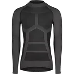 FORCE Pánské triko funkční Force Grim dlouhý rukáv - černé velikost XS - S