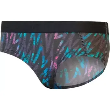 Boxerky Sensor Sensor Merino Impress dámské kalhotky, černá/stripes velikost XL