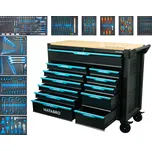 Matabro MB-TC06, Dílenský vozík s nářadím | 12 zásuvek | Modrý | 360 ks