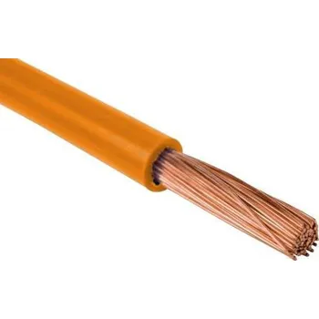 elektrický kabel Vodič H07V-K 1,5mm2 ORANŽOVÝ