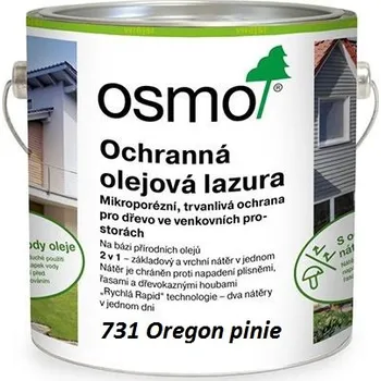 lazura 731 Oregon Pinie Rozměr: 2,5 L