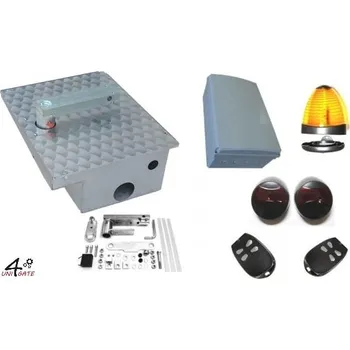 Pohon brány Pohon podzemní brány FIT 180, NEREZ box, set do 2m průjezdu a 200kg, komplet