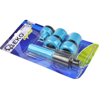 Zahradní hadice GEKO Hadicový set 4ks, pro 3/4", plast