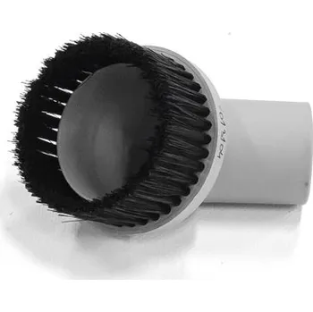 Cleancraft Kulatý kartáč, 36 mm, sací 65 mm, šedý