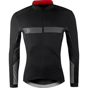 Cyklistická bunda FORCE Bunda FORCE BRIGHT zimní,černá velikost M