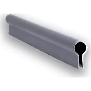 Příslušenství pro plot Zakončovací lišta - šedá, 19cm, 20ks (Zakončovací lišta pro tkaný textilní pás, balení 20 ks)