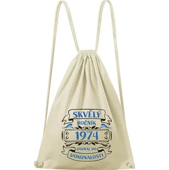 Městský batoh DOBRÝ TRIKO Bavlněný batoh Skvělý ročník 1974 Barva: Natural