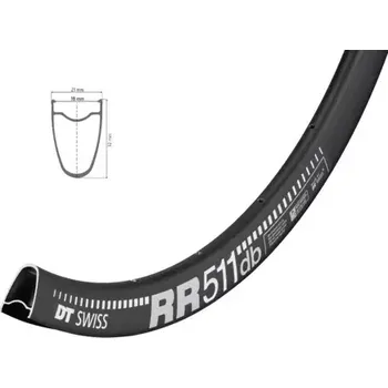 Ráfek na kolo DT Swiss Silniční ráfek DT Swiss RR 511 DB, 622x18, DISC počet děr 32