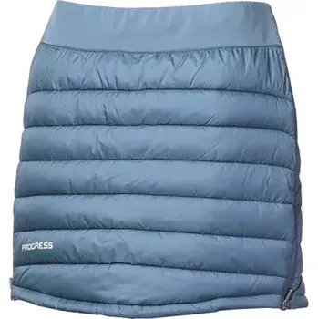 cyklistická sukně PROGRESS Progress INGE dámská zateplená zimní sukně, modrošedá velikost S
