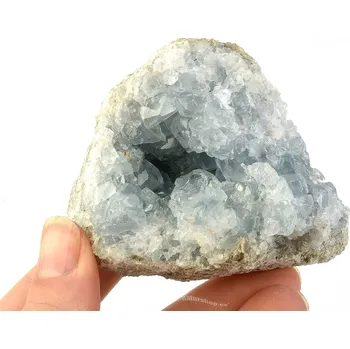 Sběratelství Minerální drúza celestýnu 263g z Madagaskaru