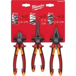 Milwaukee 3 dílná sada VDE kleští 4932464575