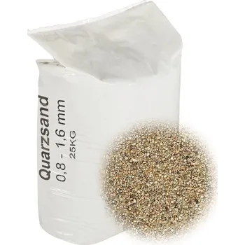 vidaXL Filtrační písek 25 kg 0,8–1,6 mm [94316]