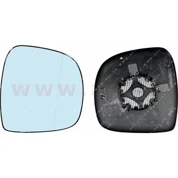 Sklo zp. zrcátka s plastovým držákem vyhřívané asférické Vito P ACI 3080838