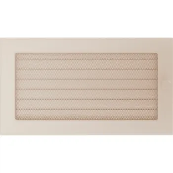 Krbová mřížka 17x30 BASIC krémová s žaluzií