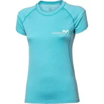 Pánské tričko PROGRESS Progress Merino 170 dámské triko s krátkým rukávem, mint velikost S