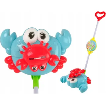 Odrážedlo Odrážedlo Svítící Krab Modrý s Hudbou