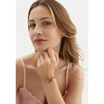 Módní doplněk Guess Náramek JUBB05 005JW Zlatá S