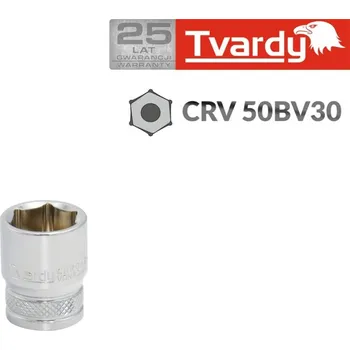 Gola hlavice GEKO Šestihranná hlavice TVARDY 1/4" 14 mm (10/100)