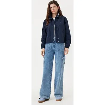 Tommy Jeans Bunda pro přechodné období Essential DW0DW20439 Tmavomodrá Regular Fit M
