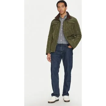 U.S. Polo Assn. Bunda pro přechodné období MUP3790 Khaki Regular Fit S